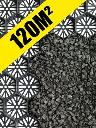 120M² Grindmat splitplaat 256stuks! Stuntprijs