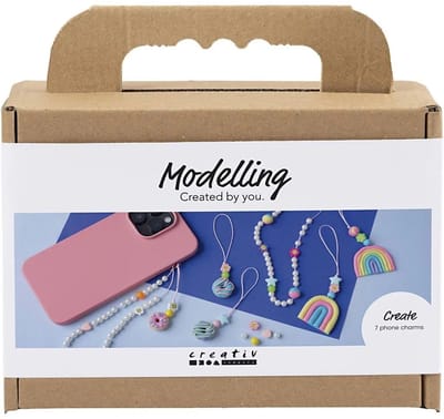 CC Mini Hobbyset Boetseren Mobiele Bedel Diverse Kleuren