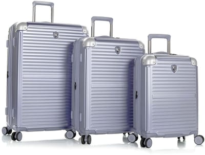 HEYS trolley Cruze 3pc Set Silver grijs 77cm