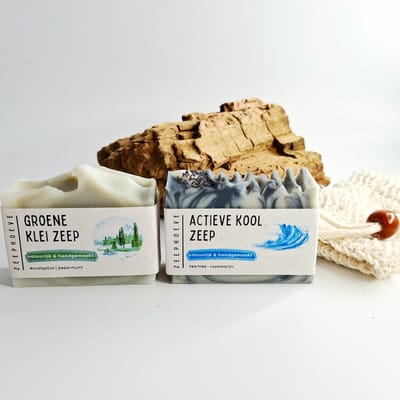 Heren Verwenpakket – Natuurlijke Zeep Cadeau Set voor Mannen – Handgemaakt & Ontspannend