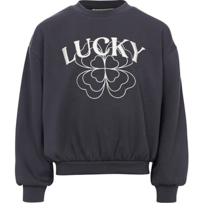 Looxs Revolution 2601-5304 Truien & Vesten Meisjes - Sweater - Hoodie - Vest- Zwart - Maat 134/140