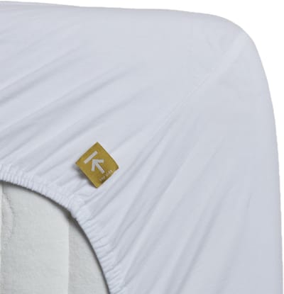 Beddinghouse - Jersey-stretch - Topper Hoeslaken - 80x220 cm - Wit
