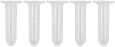 100 x 3ml ronde bodem plastic EP tubes voor laboratorium, monsters en opslagcontainers