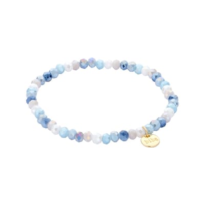 Biba Kralen Armband Mix Blauw | 4 mm