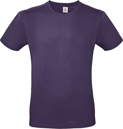 Classic E150 T-shirt B&C Collectie Donkerblauw Maat S