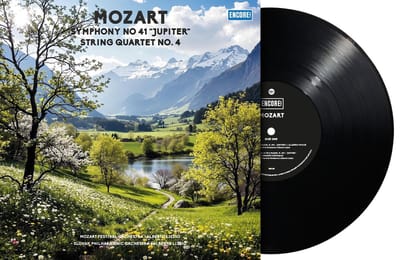Various Artists - Mozart: Symphony No. 41 In C Major "Jupiter" Kv 551 / Divertimento G Major Kv 156 (LP)