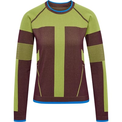 Naadloze lange mouwen T-shirt voor dames Hummel