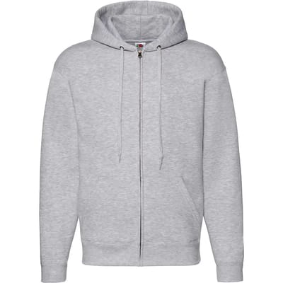 Hooded sweatshirt met rits Fruit of the Loom Premium