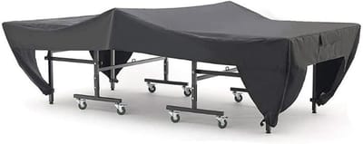Tafeltennistafelhoes - Vouwtafel hoes - Buiten beschermen - Waterdicht Oxford Doek - 110 x 60 inch - Zwart