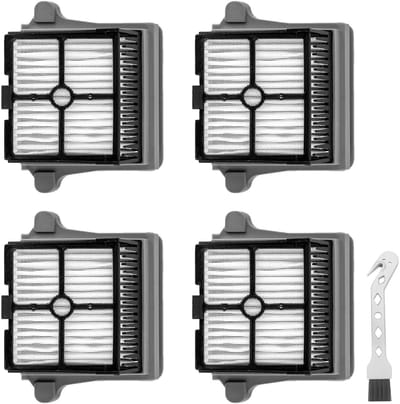 Dailygoods- HEPA-filters 4 Stuks - Vervangend Filter - Stofzuigerfilter Tineco - Hoge Efficiëntie - Wasbaar & Herbruikbaar - Duurzaam Materiaal - Stofzuigerfilters