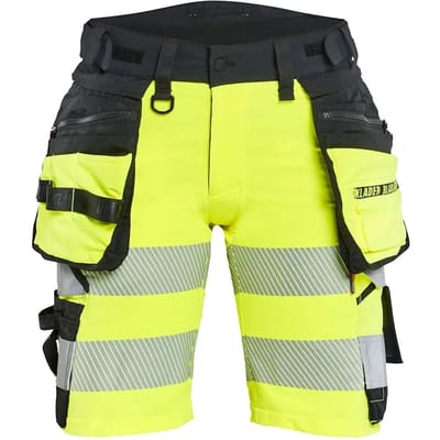 Short hoge zichtbaarheid 4D stretch voor dames Blaklader