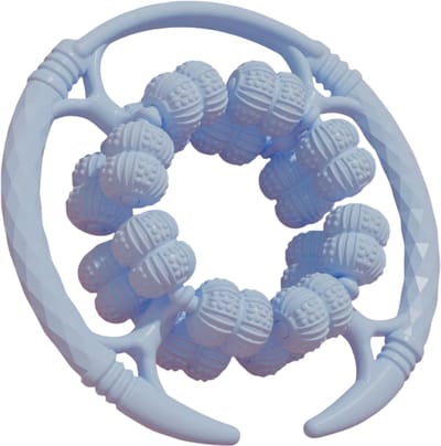 32-Wiel Beenmassage Ring – Beenmassage Roller voor Benen en Kuiten – Spiermassage, Thuis Fitness, Ontspanning en Beenafslank Tool - Blauw
