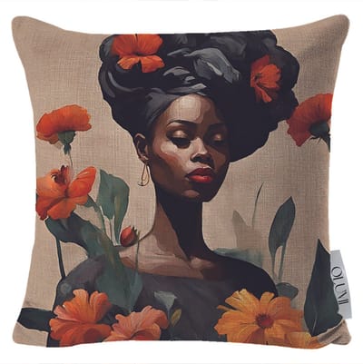 OLUMI Sierkussenhoes 45x45 cm – Decoratieve Kussenhoes – Woonkamer / Bank / Slaapkamer