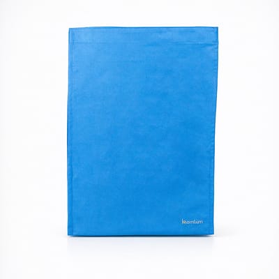 Homium Postvanger Blauw - bevestig zonder schroeven - postzak - postopvanger - brievenbuszak