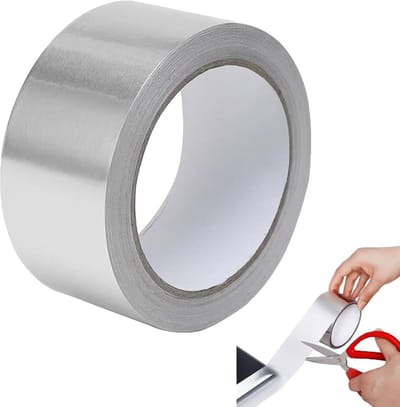 Dailygoods - Hoogwaardig Aluminium Plakband - 48 mm x 50 m - Waterdicht en Hittebestendig
