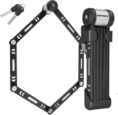Fiets Diefstalpreventie - Veilig Slot - Fiets Beveiligen - Flexibel Pieghevole Design - 100 cm - Zwart