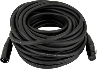 DMX kabel FL8610 - AES-EBU XLR/M 5P to XLR/F 5P 10 m
