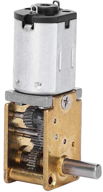 Mini transmissiemotor - Micro wormmotor - Elektronische apparaten aandrijven - Stabiele transmissie - 30 RPM - null