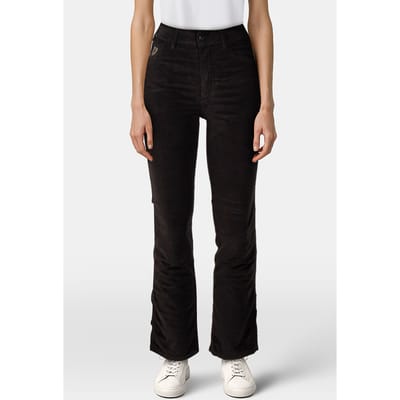 Lois Malena F Bitter Chocolate Size: W24L32 | Straight Pants Outlet | Dames | Zwart