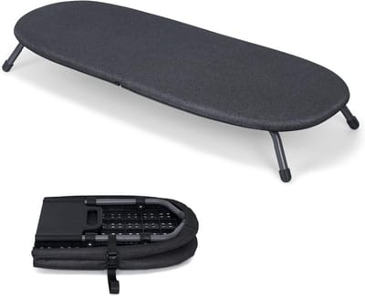 Opvouwbare Strijkplank Tafelmodel Klein en Compact Zwart