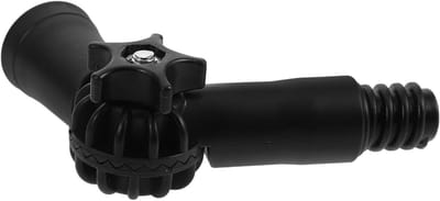 Hoekadapter Reinigingsgereedschap - Verlengstuk Adapter - Dakgoot Reinigen - Verstelbare Hoek - 13.5x5.2x3 cm - Zwart