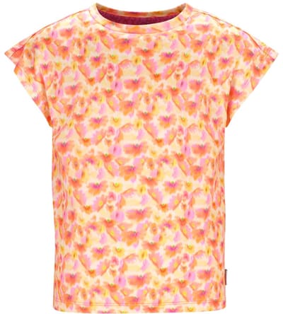B.Nosy Y602-5437 Meisjes T-Shirt Oranje - Maat 104