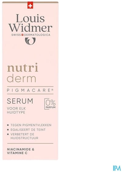Louis Widmer - Pigmentvlekken Serum Vitamine C & B3 30ml Zonder Parfum