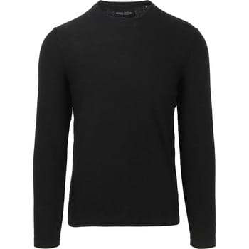 Sweaters Marc O'Polo Pullover Linen Blend Navy