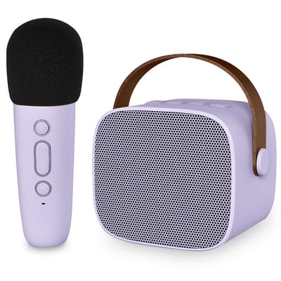imoshion Karaoke Set - Met Bluetooth Speaker en Draadloze Microfoon - Karaokeset voor Volwassenen en Kinderen