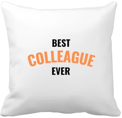 Akyol - best colleague ever Kussen hoes - Collega - de beste collega - werknemers - verjaardagscadeau - verjaardag - cadeau - afscheidscadeau - geschenk - leuke cadeau - kado - gift - 40 bij 40 cm