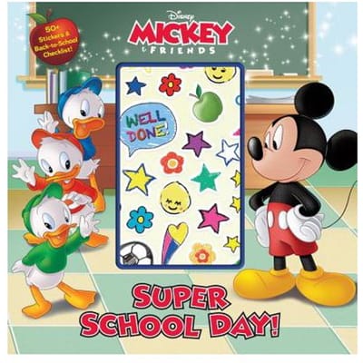 Mickey Friends Super School Day - DISNEY BOOK GROUP