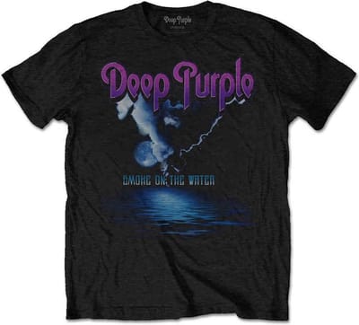 Deep Purple - Smoke On The Water Heren T-shirt - S - Zwart