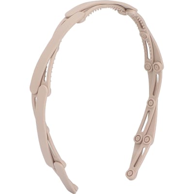 Compacte Opvouwbare Hoofdband Intrekbare Zakhoofdband Haar Hoops Hoofdsieraad voor Meisjes Kaki