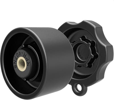Pin-Lock™ Beveiligde draaiknop voor B-klemhouders