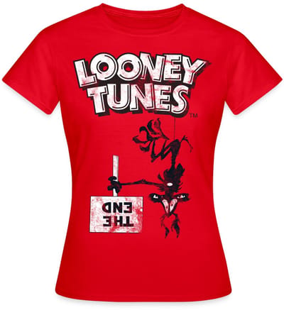Looney Tunes Wile E. Coyote T-Shirt Dames