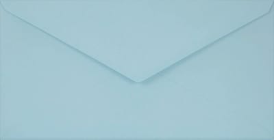 Gladde blauwe enveloppen DL - 110 x 220 mm - 25 stuks - NK natgelijmde - 115 gram - Sirio Color - Netuno