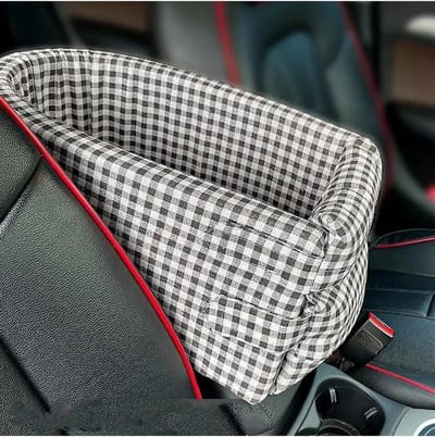 Honden Autostoel - Reisbed Huisdier - Veilig Reizen - Waterdicht Oxford Materiaal - Tot 6kg - Geel