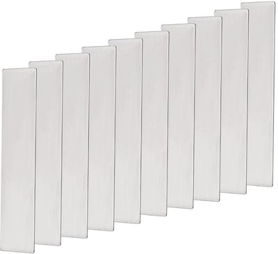 Dailygoods- Ventielplaat 10 Stuks - Luchtcompressor - Staal - 65 mm Cilinder - 11 x 57 mm - Vervangingsonderdeel - Luchtcompressor Onderdelen