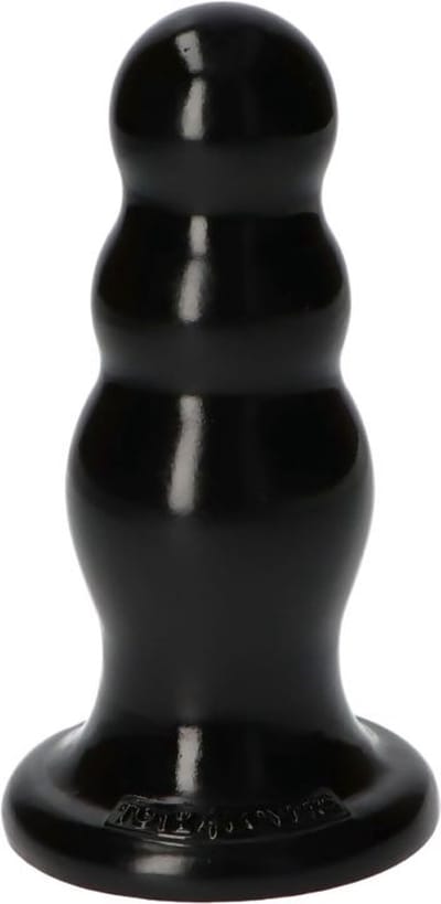 Lusty Anaal Plug Olmo - Zwart Anaalplug - 17X6 cm - Brede basis - Glad - Ronde top