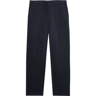 Lyle & Scott Heren Tapered Chinos (Donkere marine)