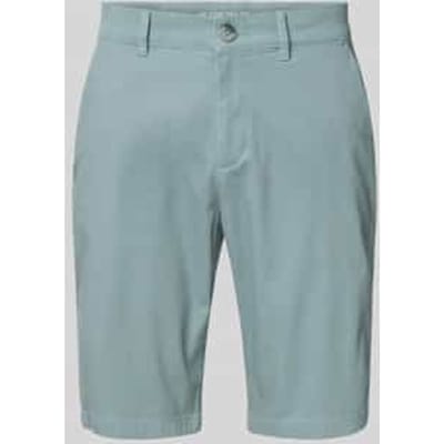 slim fit chinobermuda van puur katoen