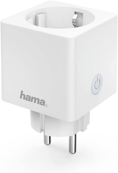 Slim Wifi-stopcontact met Verbruiksmeting voor Thuis - Mini Stopcontact voor Spraak- en App-besturing, 3680W, 16A