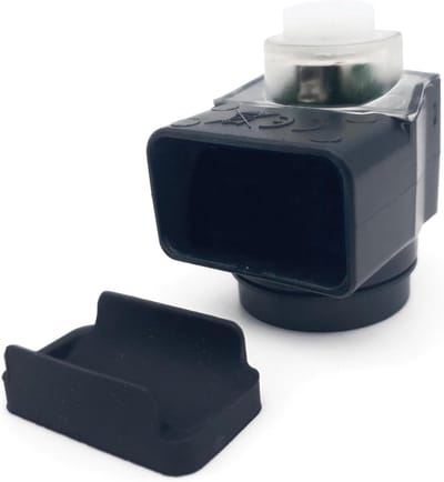 Vervangingsmodule Alarm - Reserve module Motor - Diefstalpreventie Motor - Compact en afgedicht ontwerp - 120 Decibel - Zwart