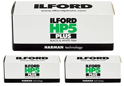 Zwart-wit negatieve film ISO 400 - 120 rol film 3-pack