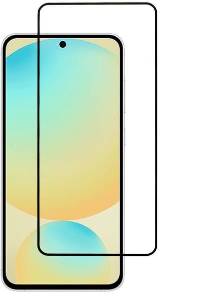 Coverup Screen Protector - Geschikt voor Samsung Galaxy S25 FE Screen Protector - Coverup Full-Cover 9H Tempered Glass - Zwart