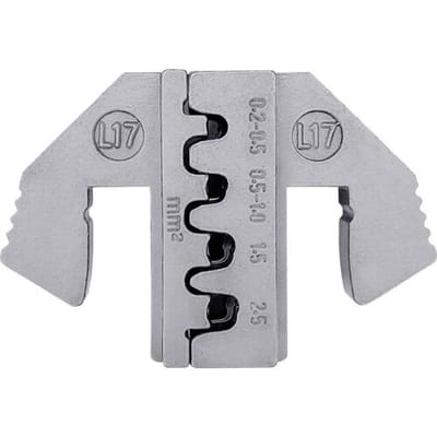 TOOLCRAFT TO-9625860 Krimpinzetstuk MCP 6.3/4.8K & SPT contact 0.2 tot 2.5 mm² Geschikt voor merk TOOLCRAFT