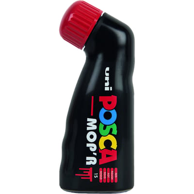 Posca Mop'R Verfmarker XXL 3-19mm Rood - Super Dikke Verfstift - Acryl Marker - Posca Stiften - Posca Marker - Posca Mop