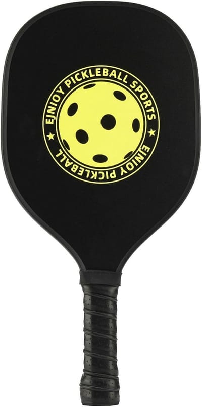 Pickleball Rackets - Augurk Rackets - Balsport Oefenen - Lichtgewicht Hout - 41.3 x 20.2 cm - Natuurlijk