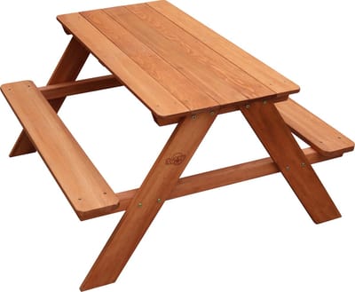 Sunny Dave Picknicktafel in Bruin - FSC hout - 89x89x50cm