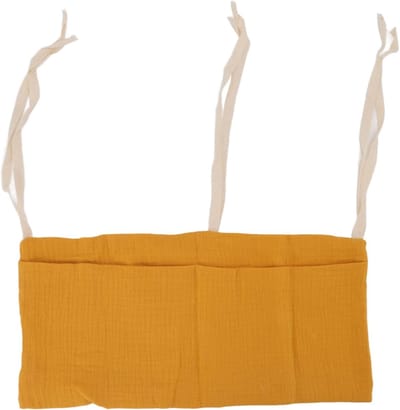 Opbergtas Babybedje - Baby Organizer - Baby Benodigdheden - Verstelbare Riem - 38 x 18 cm - Turmeric